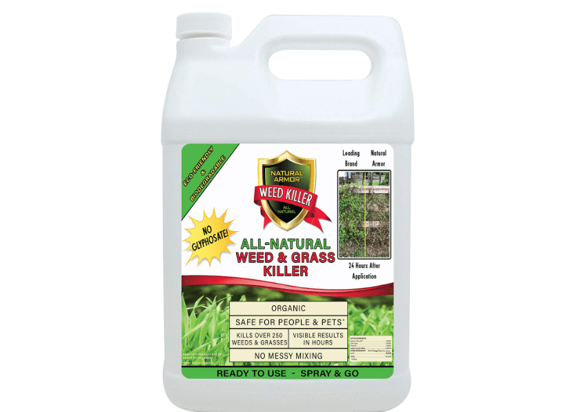 Natural Armor Weed and Grass Killer All-Natural Concentrated Formula. Contains No Glyphosate (320 OZ. 2.5 Gallon)