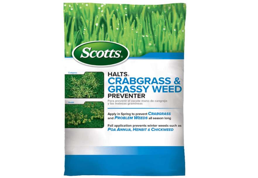 
Scotts Halts Crabgrass and Grassy Weed Preventer, Crabgrass Preventer, Pre Emergent Weed Control for Lawns, Prevents Chickweed & More, Treats up
