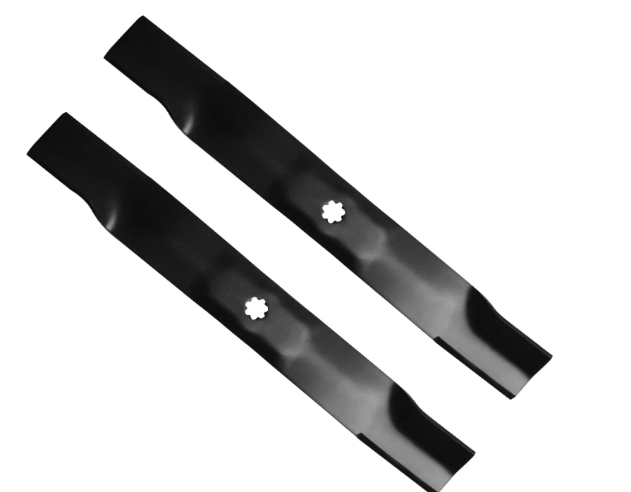 
BCQNXX AM141034 Lawn Mower High Lift Blade for 42 Inch Deck John Deere D105 D110 LT160 LA135 Z225 - Heavy Duty Blade Replaces AM141034 AM141032 M154062