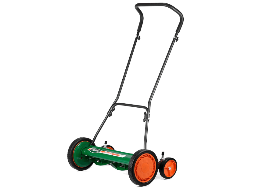  Scotts Outdoor Power Tools 2000-20S 20-Inch 5-Blade Classic Push Reel Lawn Mower, Green