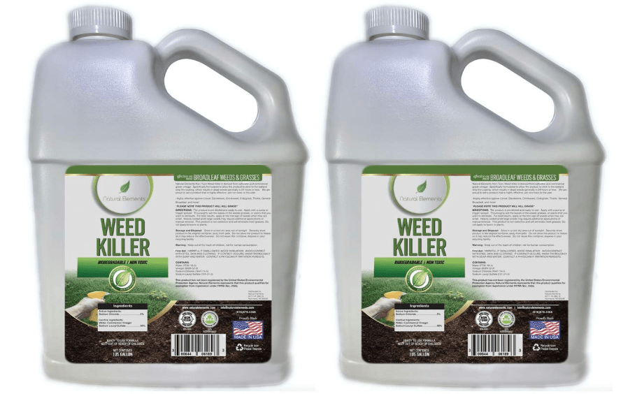 
Natural Elements Weed Killer | Pet Safe, Safe Around Children | Natural Herbicide (2 Pack - 1 Gallon)