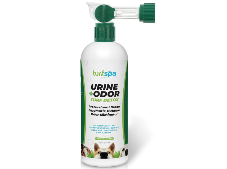  TurfSpa Urine & Odor Turf Detox: 32 oz Professional Enzyme Cleaner & Odor Eliminator for Artificial Grass, Turf, Concrete, Patio & Kennels
