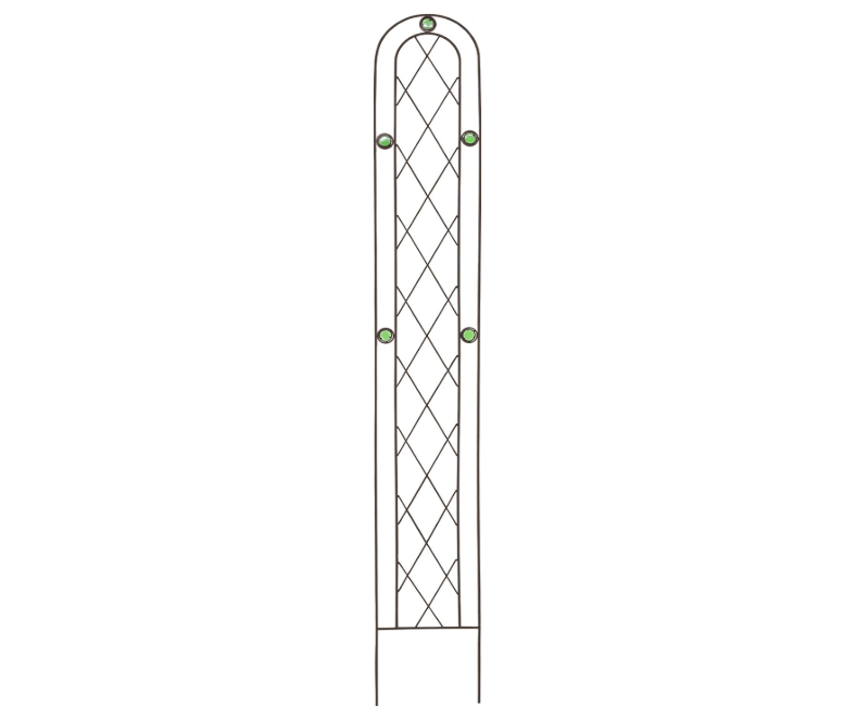 
Arcadia Garden Products TR03 Arched Garden Trellis 6' x 10", Black