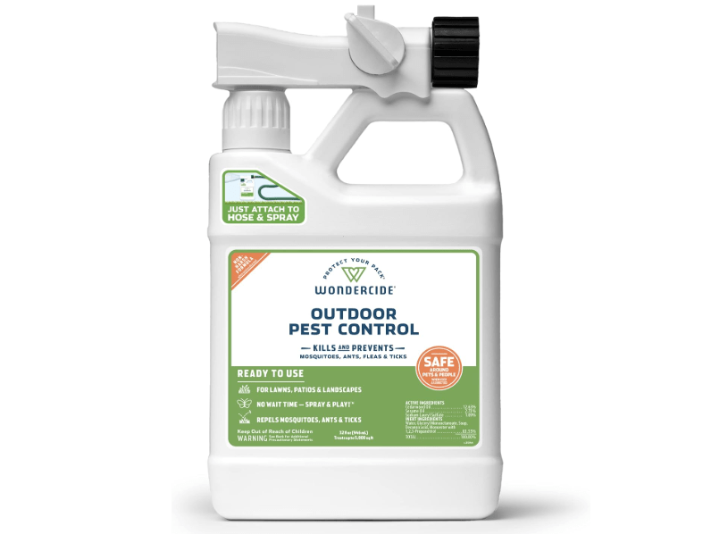 
Wondercide - Outdoor Pest Control Spray with Natural Essential Oils - Mosquito, Ant, Insect Repellent, Treatment, Killer - Safe Around Pets Kids 32 oz