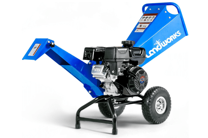 
Landworks Wood Chipper Shredder Mulcher, Heavy Duty, 7 HP Gas Powered, Compact Rotor Assembly, 3 Inch Max Capacit