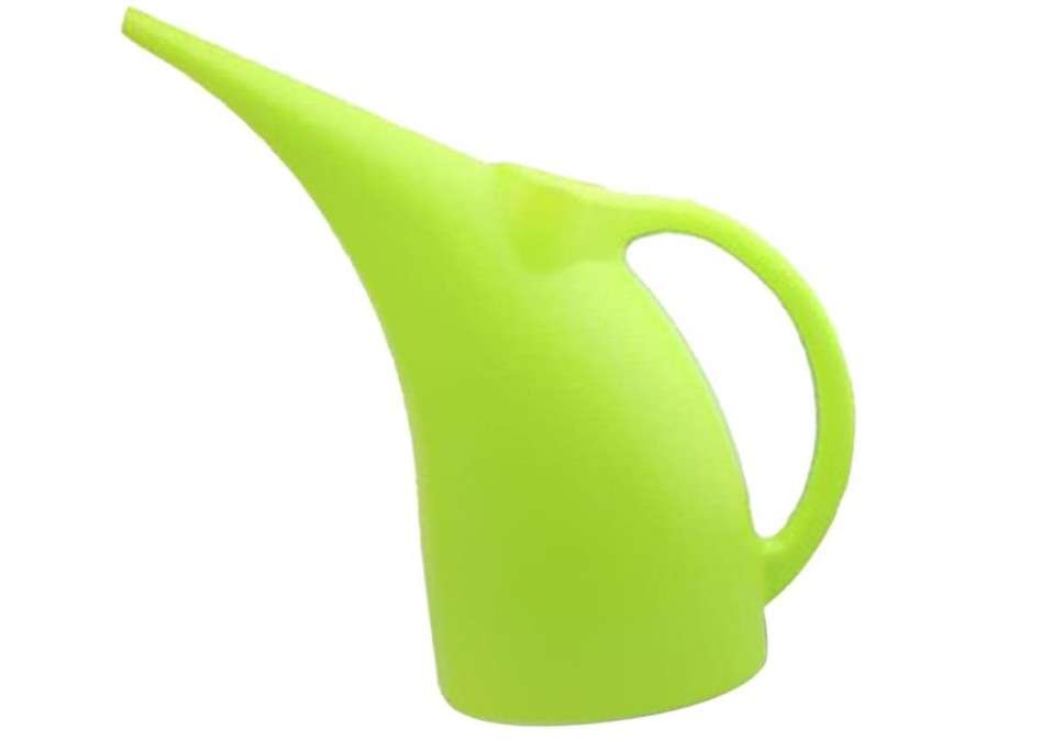  Sturdy Eco Friendly weight Watering Can Indoor Outdoor Plant Irrigation 2L 3L Orange Green - Kids House Bonsai Succulents Garden Metal Long Spout 1 Gallon