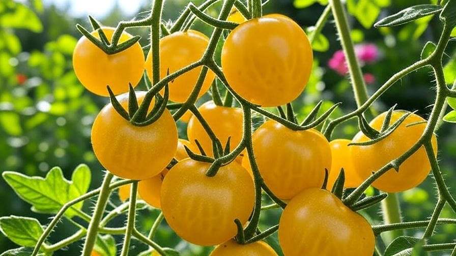 Yellow Cherry Tomato Plants
