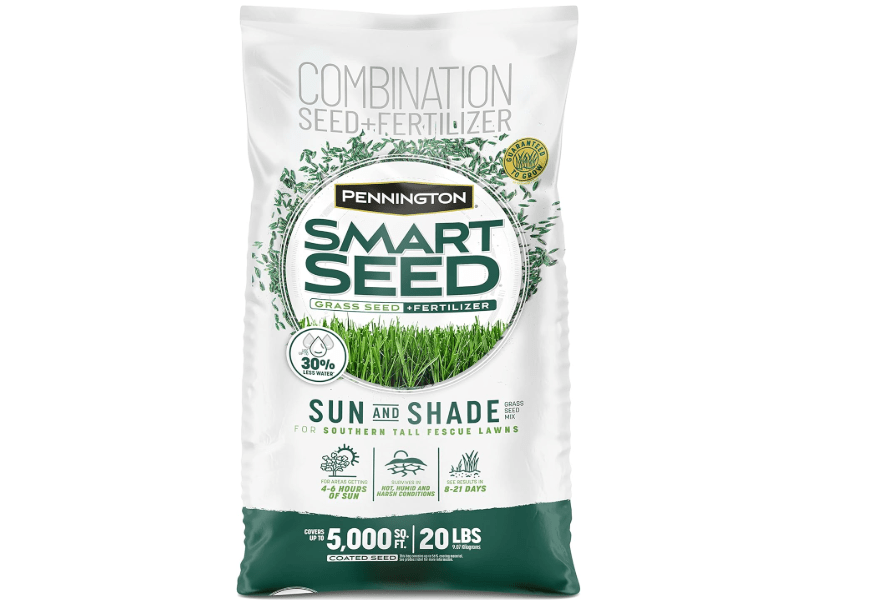 
Pennington Smart Seed Sun and Shade Tall Fescue Grass Seed Mix for Southern Lawns 20 lb