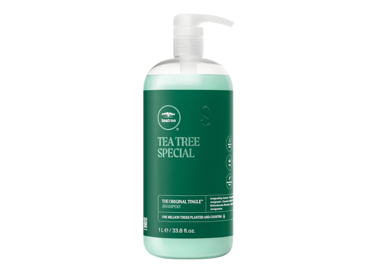 
Tea Tree Special Shampoo, Deep Cleans, Refreshes Scalp, For All Hair Types, Especially Oily Hair