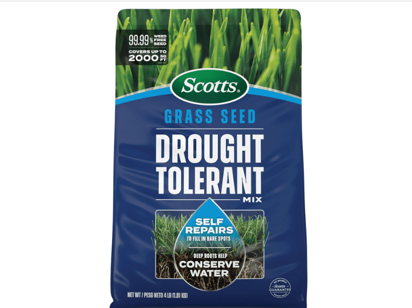 
Scotts Grass Seed Drought Tolerant Mix, Kentucky Bluegrass and Tall Fescue Grass Seed Mix, Covers up to 2,000 sq