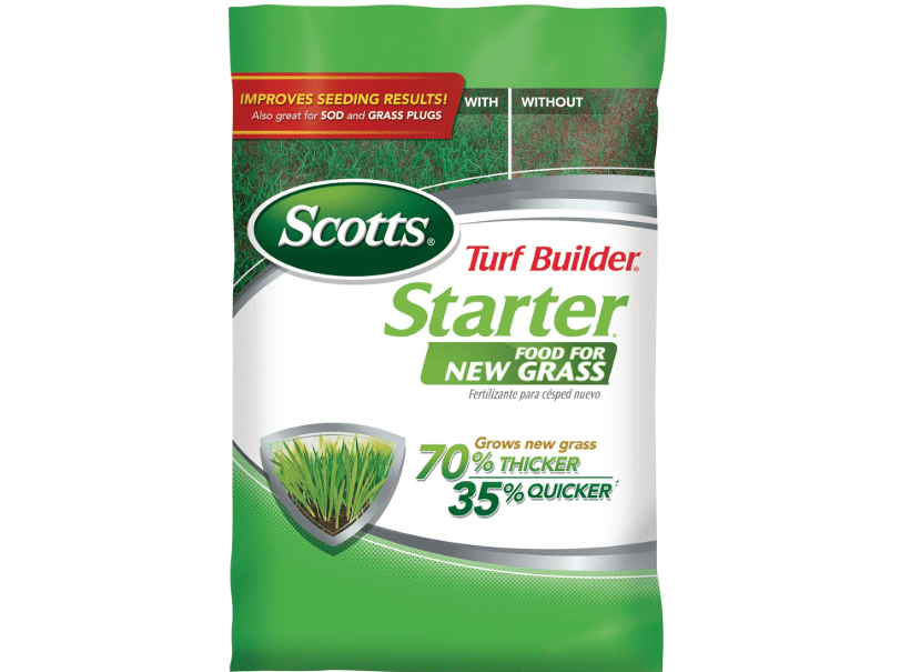 
Scotts Turf Builder Starter Fertilizer for New Grass, Use When Planting Seed, 5,000 sq. ft., 15 lbs.