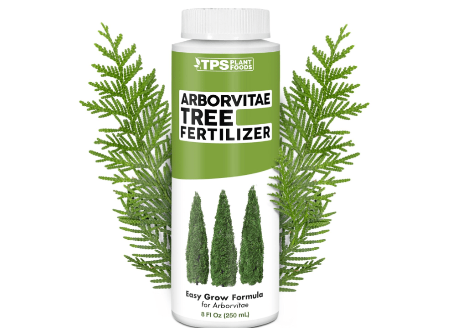 
TPS NUTRIENTS Arborvitae Tree Fertilizer for All Arborvitaes, Evergreen Shrubs and Thuja Trees, Liquid Plant Food 8 oz (250mL)