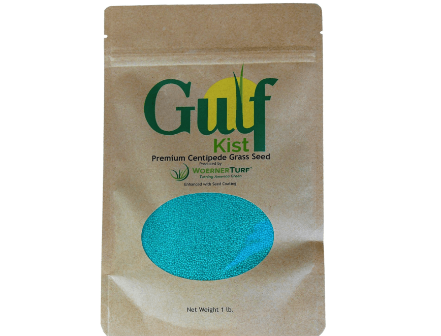  Centipede Grass Seed for a Dense Green Lawn, NO Mulch, 1 lb Coated Seeds, Sun and Moderate Shade Tolerant Lawn Seeding and Turf Patch Repair, Southern