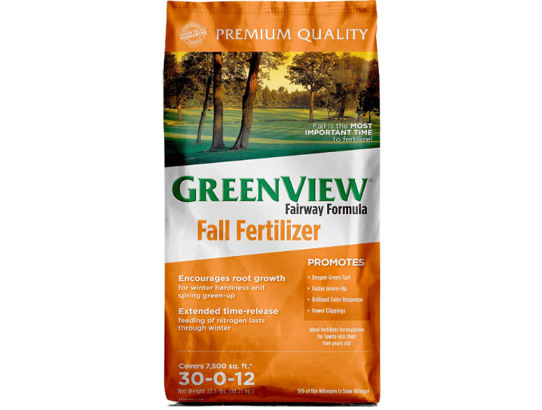  Greenview Fairway Formula Fall Lawn Fertilizer - 22.5 lb. Bag - Covers 