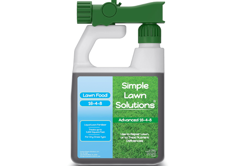 
Advanced 16-4-8 Balanced NPK - Lawn Food Quality Liquid Fertilizer - Spring & Summer Concentrated Spray - Any Grass Type - Simple Lawn Solutions