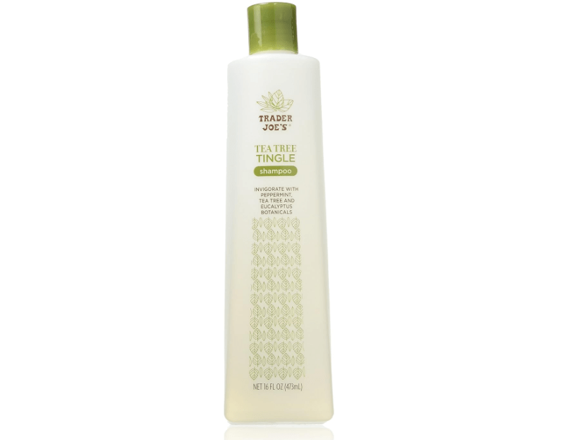 
Trader Joe's Tea Tree Tingle Shampoo with Peppermint, Tea Tree and Eucalyptus Botanicals, 16-Ounces