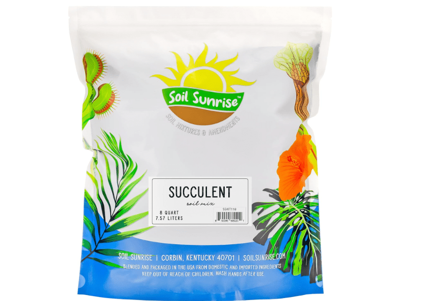 
Succulent Potting Soil Mix (8 Quarts), Hand Blended Fast Draining Soil Potting Mix for Succulents