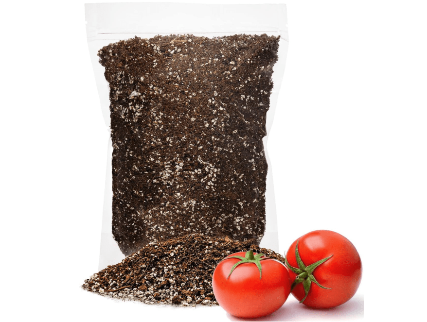  GARDENERA Premium Organic Soil Mix for Tomatoes - Formulated to Promote Root Growth, Fruit Development and Optimal Drainage - 1 Quart
