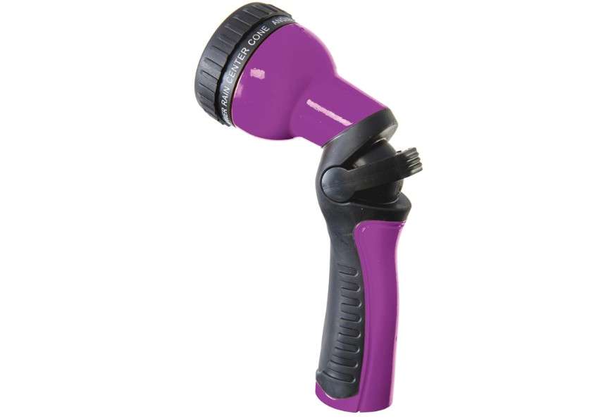  Dramm One Touch Revolution 9 Pattern Spray Gun with Thumb Control Water Flow, Perfect for Water Restricted Areas when Watering Plants, Pots, Baskets