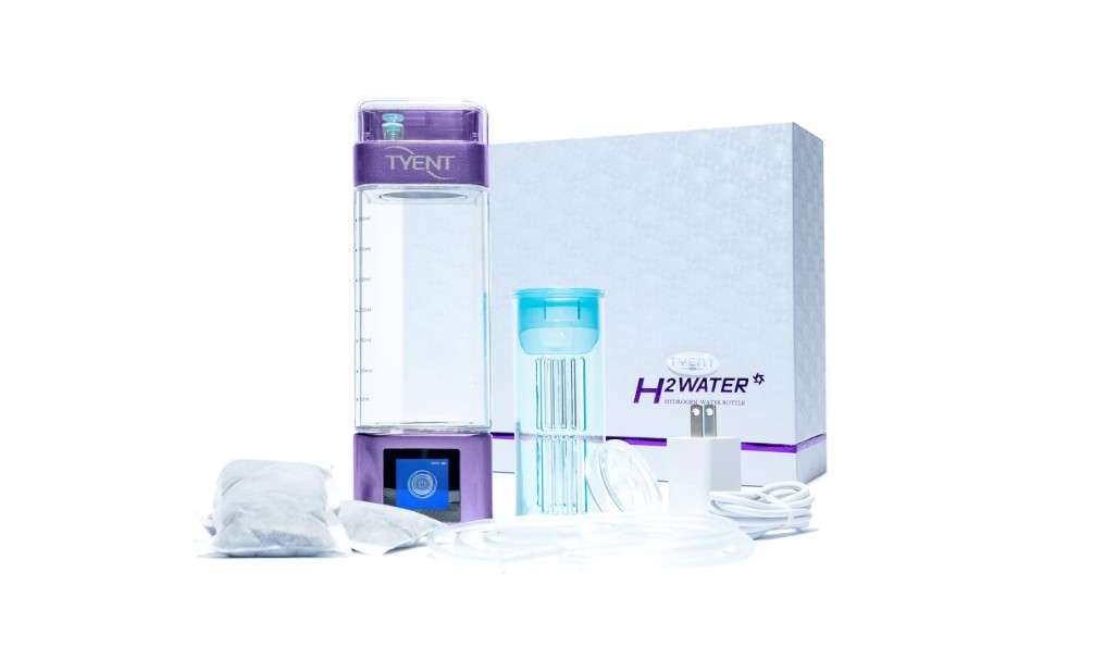 
TYENT Portable Hydrogen Water Bottle - Up to 9000ppb - Advanced Filtration & Inhalation Technology - Transform Your Hydration - Touchscreen Control