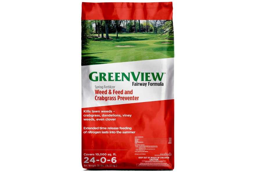 GreenView Fairway Formula Spring Fertilizer Weed & Feed and Crabgrass Preventer
