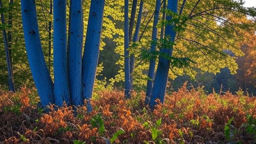 Blue Trees