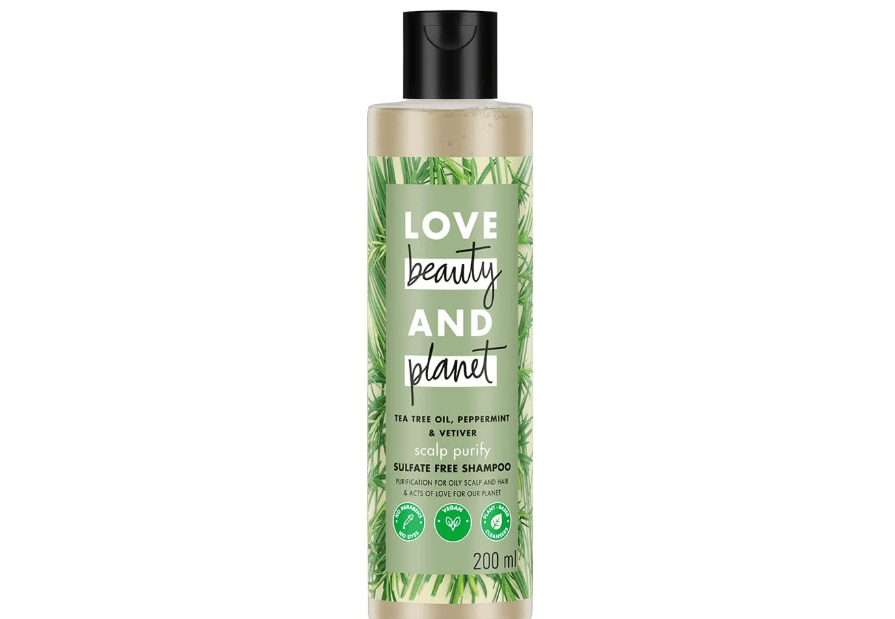 
Love Beautys - Planet Tea Tree|| Peppermint & Vetiver Sulfate Free Purifying Shampoo|| No Parabens|| No Dyes