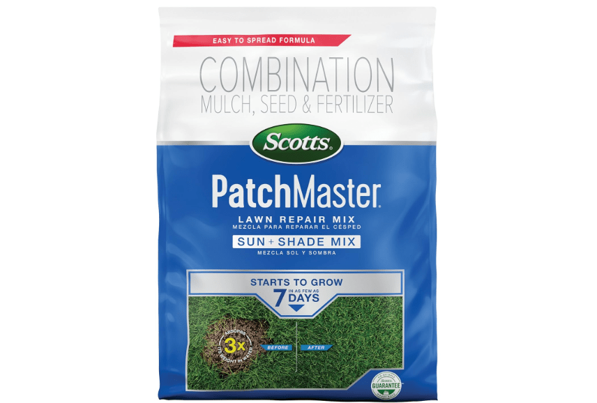  Scotts PatchMaster Lawn Repair Mix Sun + Shade Mix, Combination Grass 
