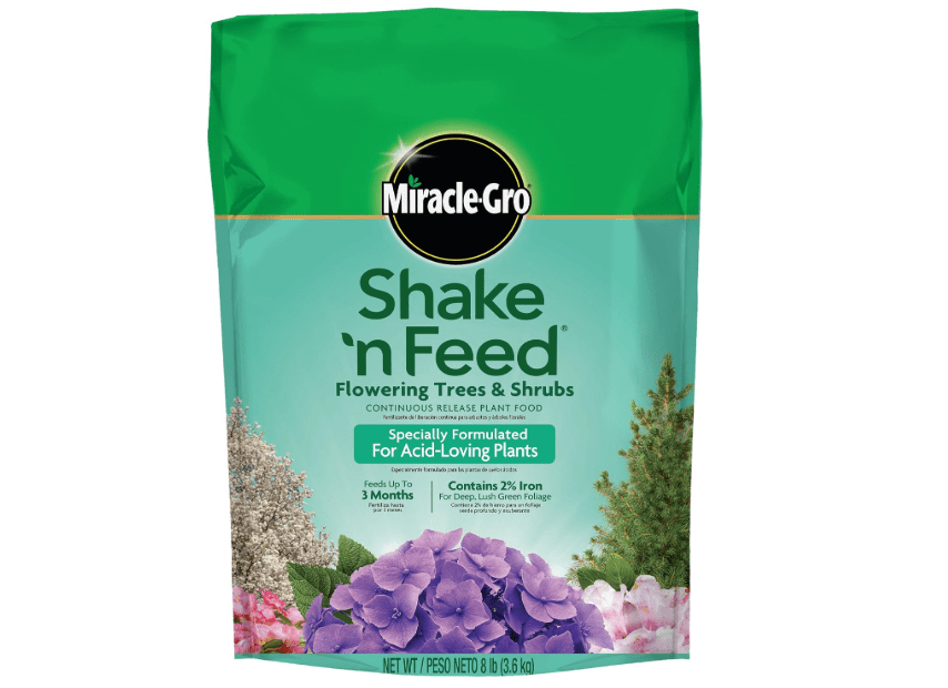 
Miracle-Gro Shake 'n Feed Continuous Release Plant Food for Flowering Trees and Shrubs, 8-Pound (Slow Release Plant Fertilizer)