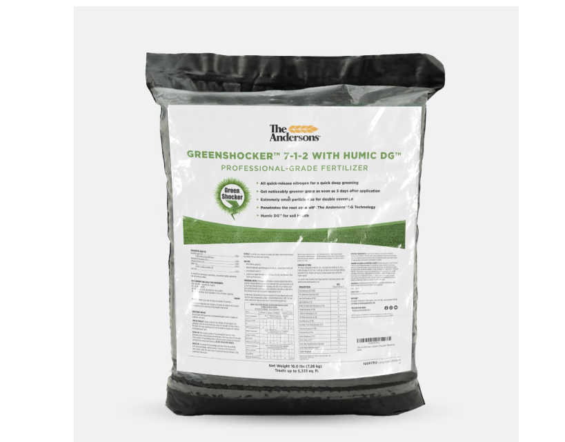  The Andersons Green Shocker 7-1-2 Fertilizer with Humic DG 16 lb Bag