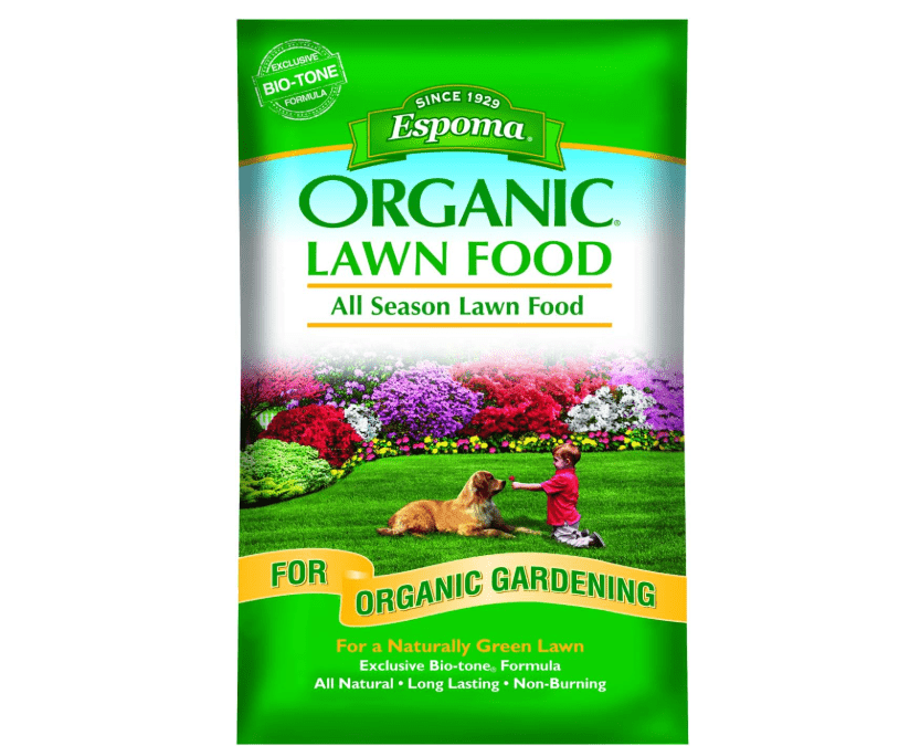  Espoma Organic All Season Lawn Food 9-0-0 Natural & Organic Lawn Food; Fertilizer for All Lawns; Long Lasting Organic Nitrogen for a Greener Lawn