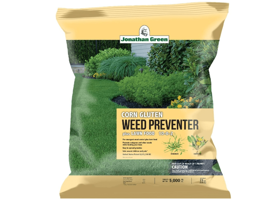  Jonathan Green 11591 Corn Gluten Lawn Fertilizer, 10-0-2 Formula, 5,000-Sq. Ft. Coverage