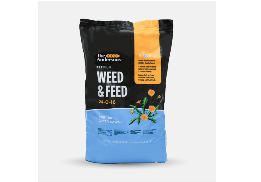 
The Andersons Premium Weed and Feed 24-0-16 - Covers up to 5,000 sq ft (18 lb)