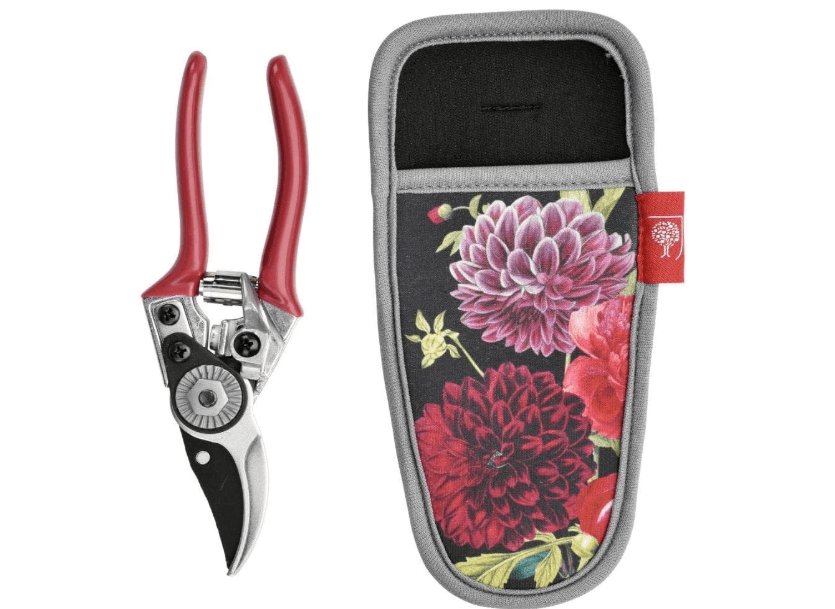 
Burgon & Ball RHS Endorsed British Bloom Pruner and Holster Set, 17 cm Length