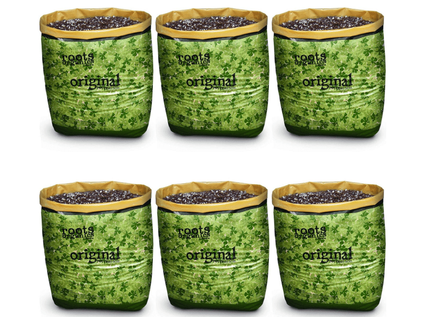 
Roots Organics Original Potting Soil, Organic Growing Media with Mycorrhizae, 1.5 Cubic Foot Plant-in-Bag
