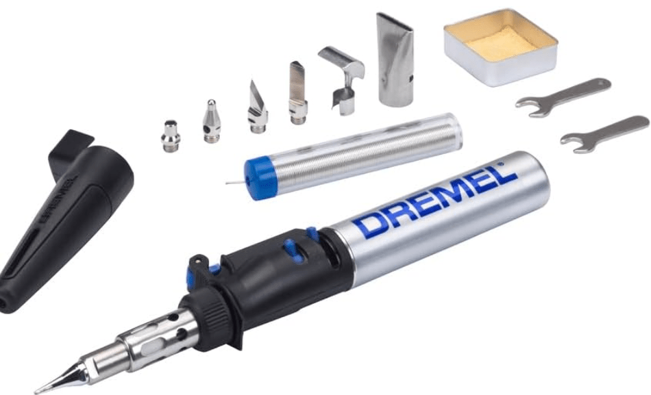 
Dremel VersaTip Precision Butane Torch - Long Lasting Cordless Soldering Iron - Perfect for Pyrography, Paint Removal, & Heat Embossing (2000-7)