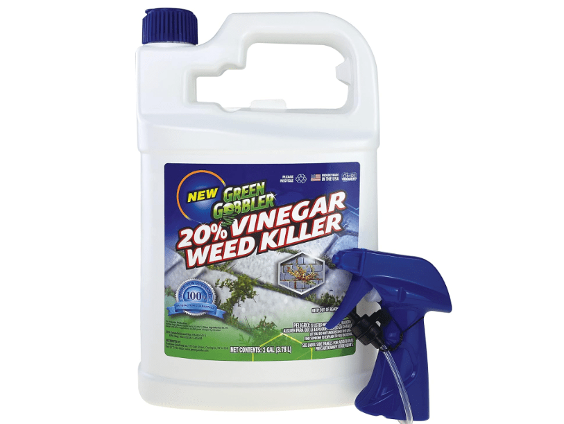 
Green Gobbler 20% Vinegar Weed & Grass Killer | Natural & Organic | Concentrated | 1 Gallon Spray | Glyphosate Free Herbicide