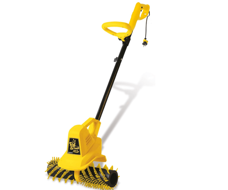 
Artificial Turf Sweeper Broom by Roll & Comb, Corded Electric Power Rake for Artificial Grass, Fake Grass Cleaner for Dogs, Model