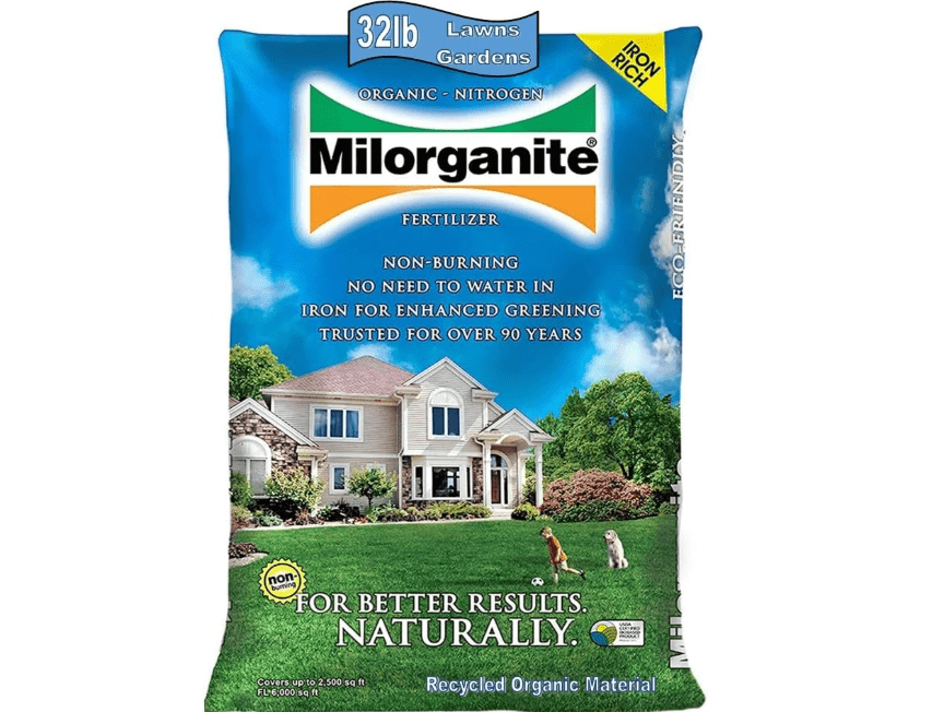 
Milorganite Lawn and Garden Nitrogen Fertilizer 6-4-0 (Made from Recycled Organic Material
