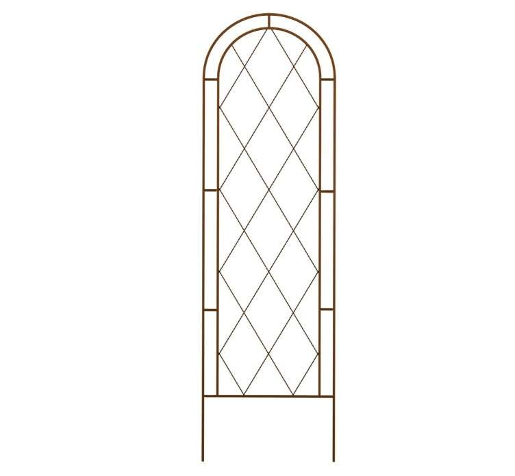  Panacea 84527 84" 5 Count Rustic Farmhouse Twisted Wire Trellis