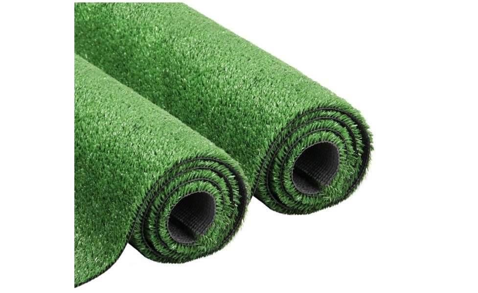  Goasis Lawn Artificial Grass Turf Lawn 5 FT x8 FT(40 Square FT), Realistic Synthetic Grass Mat, Indoor Outdoor Garden Lawn Landscape for Pets,Fake Faux