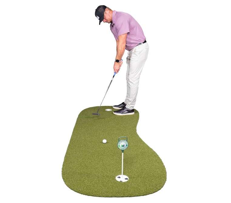  SYNLawn Precision Putt® Golf Putting Green - Realistic Grass Feel & True Ball Roll - Outdoor-Indoor Professional Golf Practice & Training