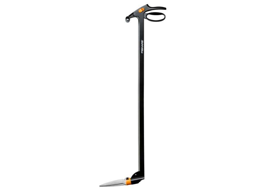  Fiskars Servo-System Grass Shear, Long GS46, with Servo-System, Length: 100 cm, Steel Blades/Plastic Handle & Handle, 1000590
