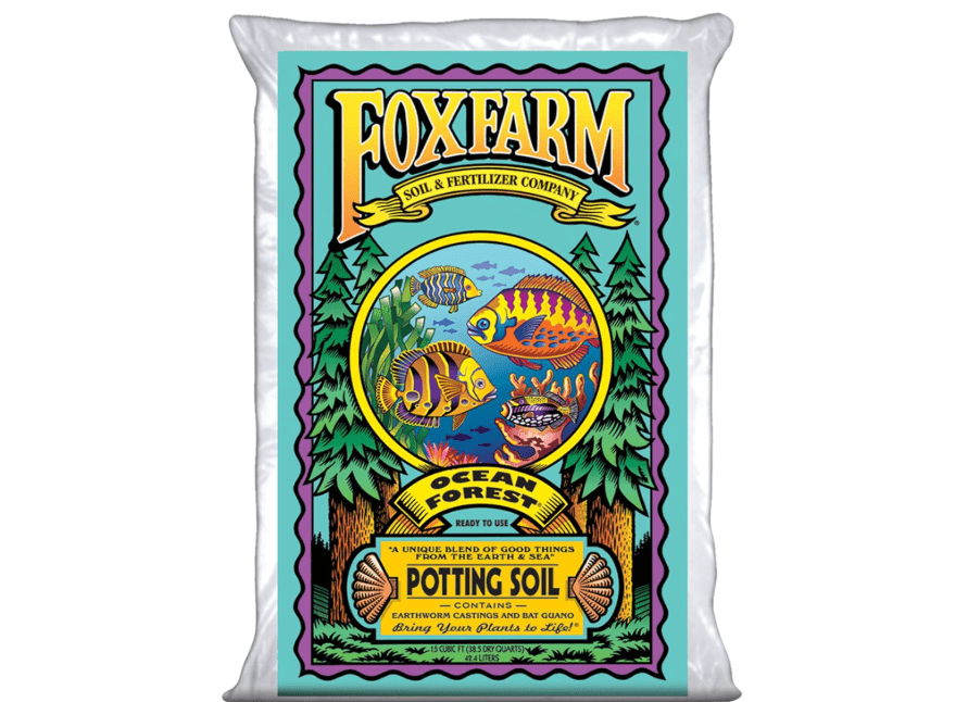 
FoxFarm Ocean Forest Potting Soil, 1.5cu ft - Light, Aerated Texture, Designed for All Container Plants - pH Adjusted for Optimal Nutrient Uptake