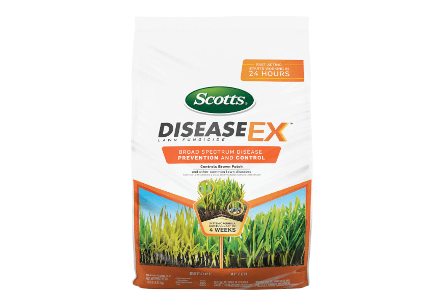 
Scotts DiseaseEx Lawn Fungicide, Controls and Prevents Disease Up to 4 Weeks, Treats Up to 5,000 sq. ft., 10 lbs