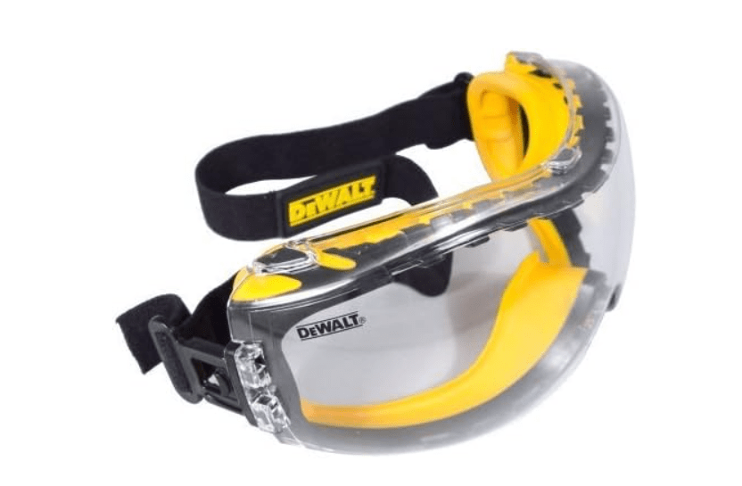 
DEWALT DPG82-11C Concealer Clear Anti-Fog Dual Mold Safety Goggle 