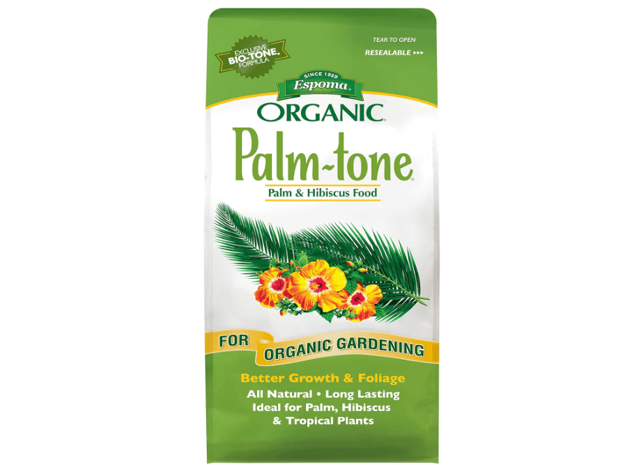 
Espoma Organic Palm-Tone 4-1-5 Natural & Organic Plant Food; 4 lb. Bag; Organic Fertilizer for Palm, Hibiscus, & Tropical Plants