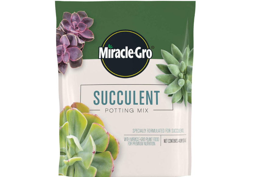 
Miracle-Gro Succulent Potting Mix, For Indoor Succulents, Aloe Vera and More, Made with Miracle-Gro Plant Food