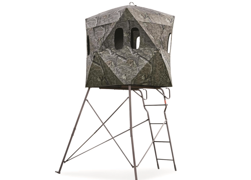 
Guide Gear 6 Foot Tripod Hunting Tower Blind, 2-Man Stand Elevated, Hunting Gear Equipment Accessories,