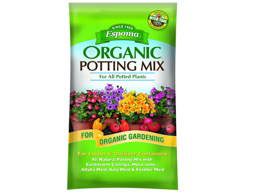 Espoma Organic Potting Soil Mix - All Natural Potting Mix for All Indoor & Outdoor Containers Including Herbs & Vegetables. for Organic Gardening,.